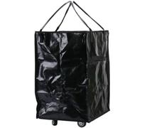 Reusable Grocery Bag On Wheels Shopping Trolley Rolling Toted Bag Zipper Closure Lightweights Folds Flat Shoppings Cart Shopping Trolley