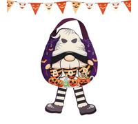 Reusable Halloween Treat Bags for Candy and Toys, Non-Woven Fabric Trick or Treat Tote for School Events, Haunted House, Retail Store, Party, Event Organizers, 11.42x7.87 Inches