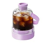 Reusable Ice Mold - Effortless Water Bottle, Icy Liquids with Mixing Use, Smooth Freeze Bottle, Cube Dispenser, Cooling Device for Creating Refreshing Cold Drinks Anytime Easily at Home Kitchen