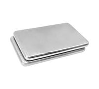 Reusable Ice Packs - Stainless Steel Cooler Tray Sets, Icespack for Trays, Long Lasting Cooling Blocks Freeze Safe Storage Solution Portable Cold Pack Set | Suitable Ideal Perfect Camping Bbq Beach