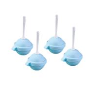 Reusable Large Lollipop-Shaped Silicone Popsicle Mold - DIY Easy-Release for Homemade Ice Cream, Summer Treats & Family Gatherings (azul)