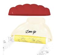 Reusable Lint Roller Set, Extra Sticky Hair Remover Tool, 2.36x2.76 Inches Clean System with Protective Lid, High Adhesion Silicone Sheet Build, Sl ompact Roll Design for Home Office Travel Use