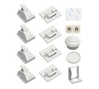 Reusable Magnetic Cabinet Locks, Sturdy Invisible Drawer Lock, Child Safety Cabinet Locks, Baby Proofing Drawer Locks for Kitchen, Cupboard Cabinet Door Lock Latches