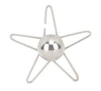 Reusable Metal Ice Sphere | Stainless Steel Cooling Ball for Coffee/Cocktails/Wine | Non - Diluting Flavor Preserver | 304 Food Grade Secure Material