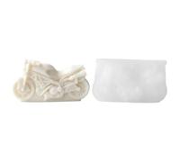 Reusable Motorcycle Silicone Mold Soap Wax Craft Casting Tool