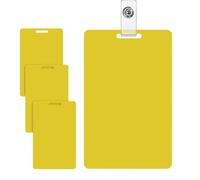 Reusable Note Badge, Washable Memo Pad, 8 x 5 cm Pocket Size Set, Perfect for Managers Teachers Students Office Hotel School Restaurant Hospital, Easy Daily Notes, Simple Use for Quick Reminders