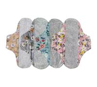 Reusable Period Pad - Reliable Leak Protection For Daily Comfort, Slim Flexible Underwear Design Discreet Fit, Multi Layer Absorbent Core + Fastening, Soft Cotton Blend Construction, Fo