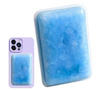Reusable Phase Change Phone Back Cooling Pad - 3.35x2.76-Inch Portable TPU Ice Mat | Instant Heat Reduction Thermal Sticker For Mobile, Live Streaming, and Outdoor Vlogs