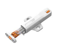 Reusable Push to Open Cabinet Hardware, Heavy Duty Touch Latch for Doors, Kitchen Door Push Release Latch, Cabinet Press Out Latch for Door, Closet, Rv, Push to Open Latch