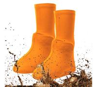 Reusable Shoe Covers - High Top Anti-Friction Footwear Protectors for Men and Women, Waterproof Moisture-Resistant Design with Non-Slip Material for Cycling, Camping, Fishing, Hiking, Outdoor Work