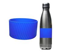 Reusable Silicone Cup Sleeve - Heat Resistant Protector For Hot & Cold Drinks, Fits Tumblers, Mugs & Glass Bottles | Non-Slip Grip, Dishwasher Safe, For Home, Office & Travel