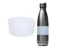 Reusable Silicone Cup Sleeve - Heat Resistant Protector For Hot & Cold Drinks, Fits Tumblers, Mugs & Glass Bottles | Non-Slip Grip, Dishwasher Safe, For Home, Office & Travel