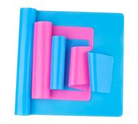 Reusable Silicone Mat Set A3 A4 A5 A6 for Resin Crafts Jewelry Casting Molds Food Grade Silicone Placemat Waterproof Heat