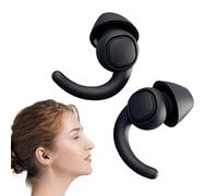 Reusable Sleeping Ear Plugs, Soft Silicone Noise Reduction Earplugs, Hearing Protection for Snoring, Work, Travel, Relaxation with Portable Carry Case, 1 par