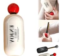 Reusable Sticky Roller Ver2, Enjoy lint Roller, Cuzy Kitchen Lint Roller, Cuzy Kitchen Sticky Roller, with Retractable Built-in Hair Removal Stick/2 Ways Remove Hair (White)