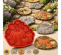 Reusable Sunflower Stepping Stone Mold,Reusable Garden Art Mold，set d：1 | Garden Sunflower Concrete Moulds,Diy Garden Path Paver Concrete Molds,40cm Silicone Easy Fall Off,for Casting Path Walkway