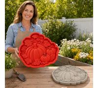 Reusable Sunflower Stepping Stone Mold, Round Stepping Stone Molds (style D)