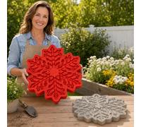 Reusable Sunflower Stepping Stone Mold, Round Stepping Stone Molds (style E)