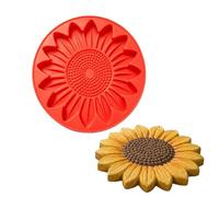 Reusable Sunflower Stepping Stone Mold Silicone Concrete Mold | Heavy Duty Garden Pathway Stones, Non Slip Outdoor Decor, For Casting Garden And Walkway