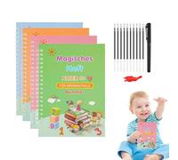 Reusable Writing Book, Early Educational Workbook, Grooved Practice