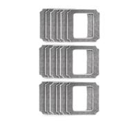 Reusables Traps Lavables ,Compatible Con ABIR WD8 V21S V23S Cleaning Mops | Window Cleaner Robot Para Lavar Vidrio De Ventanas Piezas De Repuesto(18pcs)