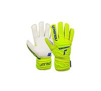 Reusch 5272515 - Guantes de Portero Unisex para Todas Las Superficies de Campo de Juego, Color Amarillo, Azul y Blanco