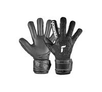 Reusch Attrakt Freegel Infinity Finger Support - Guantes de Portero para Adultos con Corte Negativo Evolution y protección para los Dedos, Ideales para césped Artificial, Color Negro, 9