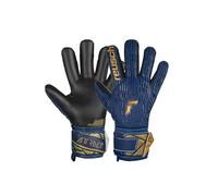 Guantes de portero de fútbol reush attrakt freegel silver azul-or 10