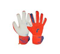 Guantes de Portero de Fútbol Reush Attrakt Gold X Freegel Naranja-Azul 10.5