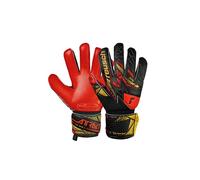 Reusch Attrakt Silver Junior - Guantes de Portero de fútbol para niños y Adolescentes, Aptos para Todas Las Condiciones climáticas y Superficies de Campo de Juego