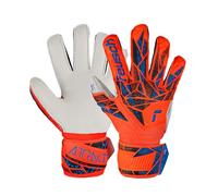 Reusch Attrakt Solid Finger Support Junior Guantes de Guardián Juventud Unisex, 2210 Hyper orng/elec Blue, 6.5