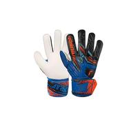 Reusch Attrakt Solid Junior, 4467 Electric BLU/Shock. Naranja