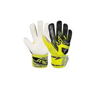 Reusch Attrakt Solid Junior Guantes de Portero Antideslizantes para niños y Adolescentes, Guantes de fútbol para niños y niñas, adecuados para Todas Las Condiciones climáticas y Superficies de Campo