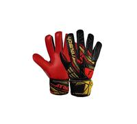 Reusch Attrakt Solid Junior - Guantes de Portero para niños y Adolescentes, Aptos para Todas Las Condiciones climáticas y Superficies de Campo de Juego