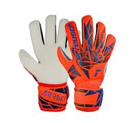 Guantes de portero de fútbol reush attrakt solid naranja-azul 9.5