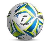 Reusch Balón de Entrenamiento de fútbol Atract Silver - Balón de fútbol Cosido a Mano para Entrenamiento y Ocio con Durabilidad, trayectoria precisa y diseño Llamativo para una Visibilidad óptima en
