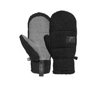 Reusch Bob Mitten - Manoplas Unisex de Peluche para Hombre y Mujer con Forro Polar Suave, Aislamiento TecFill, tirón de Tirar, cálidos y esponjosos para el día a día y Paseos de Invierno