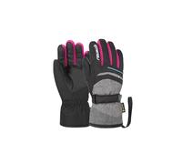 Reusch Bolt GTX - Guantes Infantiles, Infantil, Color Black/Black Melange/Pink GLO, tamaño 6.5