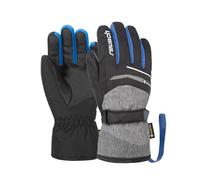 Reusch Bolt GTX Junior Blck/Blck Mel/Brill Blue 5 - Guantes para niños