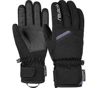 Reusch Coral R-Tex XT Guante, Señora, Negro/Azul Denim, 7