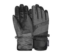 Reusch Dario R-Tex XT Junior - Manopla Unisex con Cierre de Velcro, Color Negro y Negro