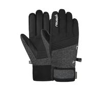 Reusch Fergus Gore-Tex - Guantes de Invierno Unisex, Impermeables, Resistentes al Viento y Transpirables, Guantes de Nieve, Guantes de esquí para Hombre y Mujer, Color Negro y Gris