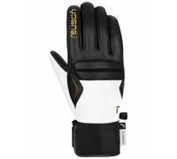 Reusch - Guantes de esquí mujer - Mikaela Shiffrin R-TEX® XT Black/White de Softshell - Talla 7.5 - Negro Negro 7.5