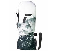 Reusch - Guantes de esquí niños - Reusch Carter R-TEX XT Junior Mitten Black/Mountain de Softshell - Talla Infantil 4.5 - Negro Negro 4.5