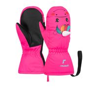 Reusch - Guantes de esquí niños - Reusch Sweety Mitten Pink Unicorn de Cuero - Talla 4-5 años - Rosa Rosa 4-5 años