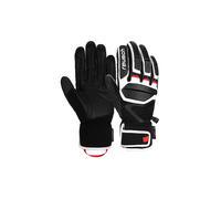 Reusch guantes unisex pro RC en diseño deportivo 7745 negro/blanco/rojo fuego, 9.5 hockey ciclismo