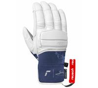 Reusch - Guantes de esquí - Reusch Cyprien Sarrazin White/Dress Blue de Softshell - Talla 10 - Blanco Blanco 10