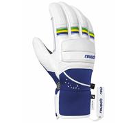 Reusch - Guantes de esquí - Reusch Lucas Braathen White/Surf The Web de Cuero - Talla 8 - Blanco Blanco 8