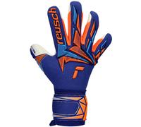 Reusch - Guantes de portero Attrakt Freegel Advance Niño, Unisex, sharp blue-white-shocking orange, 7