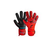 Reusch Guantes de Portero Attrakt Grip Evolution Finger Support Junior con Buen Agarre y Costura Interior, Corte 4